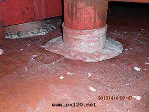 爐頂穿墙超温(wēn)改造