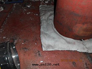 爐頂穿墙超温(wēn)改造