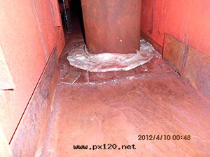 爐頂穿墙超温(wēn)改造