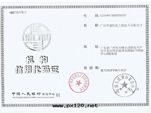 Bank letter of credit